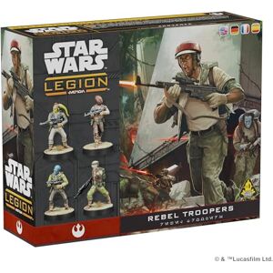 Asmodee Atomic Mass Games Star Wars Legion: Rebel Troopers Miniatures Board Game Ages 14+ 2 Players 90+ Minutes Playing Time Asmodee Atomic Mass Games Star Wars Legion: Rebel Troopers Miniatures Board Game Ages 14+ 2 Players 90+ Minutes Playing Time