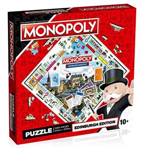 Winning Moves Edinburgh Monopoly 1000 Piece Jigsaw Puzzle Game, piece together Arthur’s Seat to Edinburgh Zoo, Princes Street Gardens and the legendary Edinburgh Castle, gift for ages 10 plus Winning Moves Edinburgh Monopoly 1000 Piece Jigsaw Puzzle Game, piece together Arthur’s Seat to Edinburgh Zoo, Princes Street Gardens and the legendary Edinburgh Castle, gift for ages 10 plus