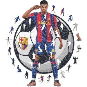 ICONIC PUZZLES Barcelona, Marcus Rashford, Officially Licensed Wooden Puzzle, 100% Sustainable, Gift for Adults and Children, Size M, 270 Pieces ICONIC PUZZLES Barcelona, Marcus Rashford, Officially Licensed Wooden Puzzle, 100% Sustainable, Gift for Adults and Children, Size M, 270 Pieces
