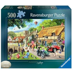 Ravensburger Summer Village 500 Piece Jigsaw Puzzle for Adults and Kids Age 10 Years Up Large Format Ravensburger Summer Village 500 Piece Jigsaw Puzzle for Adults and Kids Age 10 Years Up Large Format