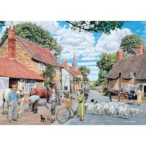 Ravensburger The Village Farrier 1000 Piece Jigsaw Puzzle – Trevor Mitchell Countryside Scene, Village Life Nostalgic Puzzle for Adults & Families Ravensburger The Village Farrier 1000 Piece Jigsaw Puzzle – Trevor Mitchell Countryside Scene, Village Life Nostalgic Puzzle for Adults & Families