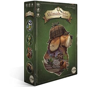 IELLO Animals of Baker Street Board Game Ages 10+ 1 to 4 Players 45 mins Minutes Playing Time IELLO Animals of Baker Street Board Game Ages 10+ 1 to 4 Players 45 mins Minutes Playing Time