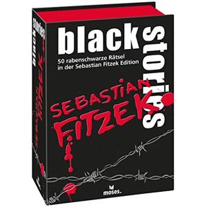 moses 90073 Black Stories Sebastian Fitzek Edition The Game, 50 Raven Black Puzzles from the Realm of the Thriller Author, The Crime Card Game, 12 to 99 Years moses 90073 Black Stories Sebastian Fitzek Edition The Game, 50 Raven Black Puzzles from the Realm of the Thriller Author, The Crime Card Game, 12 to 99 Years