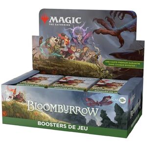 Magic: The Gathering Bloomburrow Game Booster Box: 36 Booster Packs (504 Magic Cards) (French Version) Magic: The Gathering Bloomburrow Game Booster Box: 36 Booster Packs (504 Magic Cards) (French Version)
