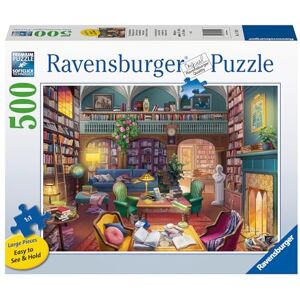 Ravensburger Dream Library 500 Piece Jigsaw Puzzles for Adults and Kids Age 10 Years + Ravensburger Dream Library 500 Piece Jigsaw Puzzles for Adults and Kids Age 10 Years +