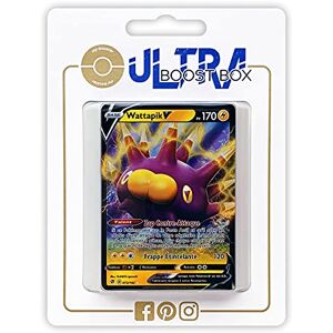 my-booster Wattapik V (Pincurchin V) 72/192 Ultraboost X Epée et Bouclier 2 Clash des Rebelles Box of 10 Pokemon French cards my-booster Wattapik V (Pincurchin V) 72/192 Ultraboost X Epée et Bouclier 2 Clash des Rebelles Box of 10 Pokemon French cards