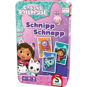 Schmidt Spiele 51610 Gabby's Dollhouse Snap Travel Game in a Metal Tin Schmidt Spiele 51610 Gabby's Dollhouse Snap Travel Game in a Metal Tin