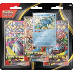 Pokémon TCG: Mega Evolution Triple Pack – Golduck (1 Foil Promo Card & 3 Booster Packs) Pokémon TCG: Mega Evolution Triple Pack – Golduck (1 Foil Promo Card & 3 Booster Packs)