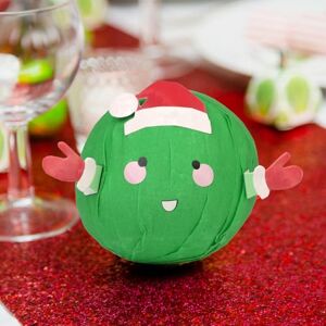 Talking Tables Pass the Parcel Christmas Kids Game with 12 Jokes & Mini Surprises, Recyclable Sprout Shaped Party Favour or Xmas Stocking Filler for Christmas Dinner Table Wonderball Talking Tables Pass the Parcel Christmas Kids Game with 12 Jokes & Mini Surprises, Recyclable Sprout Shaped Party Favour or Xmas Stocking Filler for Christmas Dinner Table Wonderball