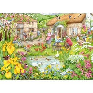 Ravensburger No.3 Valley Farm Cafe Cozy Cafe 1000 Pieces Puzzle Ravensburger No.3 Valley Farm Cafe Cozy Cafe 1000 Pieces Puzzle