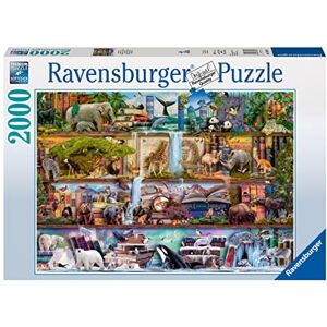 Ravensburger Aimee Stewart Amazing Animal Kingdom 2000 Piece Jigsaw Puzzle for Adults & for Kids Age 12 and Up Ravensburger Aimee Stewart Amazing Animal Kingdom 2000 Piece Jigsaw Puzzle for Adults & for Kids Age 12 and Up