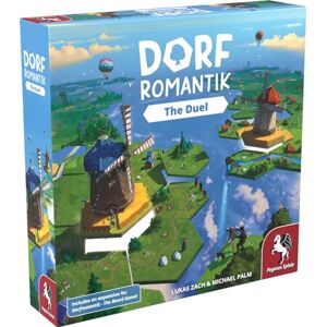 Pegasus Spiele Dorfromantik: The Duel US Version Board Game for 2 Players (Ages 18+) Strategy, Fantasy, Abstract Fantasy Pegasus Spiele Dorfromantik: The Duel US Version Board Game for 2 Players (Ages 18+) Strategy, Fantasy, Abstract Fantasy