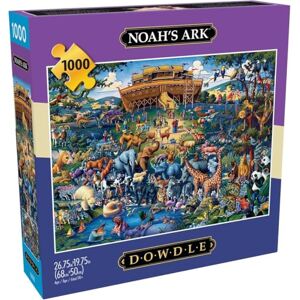 Buffalo Dowdle Noah's Ark 1000 Piece Jigsaw Puzzle for Adults -Challenging Puzzle Perfect for Game Nights Finished Size is 26.75 x 19.75 Buffalo Dowdle Noah's Ark 1000 Piece Jigsaw Puzzle for Adults -Challenging Puzzle Perfect for Game Nights Finished Size is 26.75 x 19.75