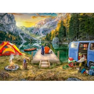 Ravensburger Calm Campside 1000 Piece Jigsaw Puzzles for Adults and Kids Age 12 Years Up Ravensburger Calm Campside 1000 Piece Jigsaw Puzzles for Adults and Kids Age 12 Years Up