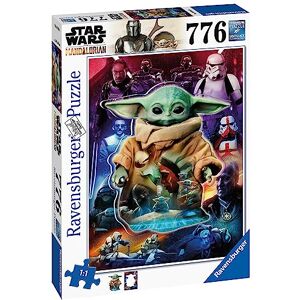 Ravensburger Star Wars The Mandalorian: Grogu's Journey 776-Piece Large Format Jigsaw Puzzle for Adults Every Piece Unique, Softclick Technology Ravensburger Star Wars The Mandalorian: Grogu's Journey 776-Piece Large Format Jigsaw Puzzle for Adults Every Piece Unique, Softclick Technology