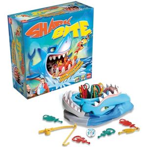 Goliath Shark Bite: Save Your Catch Before He Snaps! Family Fun Fishy Board Game Kids Action Games For 2-4 Players Ages 4+ Goliath Shark Bite: Save Your Catch Before He Snaps! Family Fun Fishy Board Game Kids Action Games For 2-4 Players Ages 4+