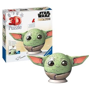Ravensburger Star Wars Mandalorian Grogu (with Ears) 3D Jigsaw Puzzle for Kids and Adults Age 6 Years Up 72 Pieces No Glue Required Ravensburger Star Wars Mandalorian Grogu (with Ears) 3D Jigsaw Puzzle for Kids and Adults Age 6 Years Up 72 Pieces No Glue Required