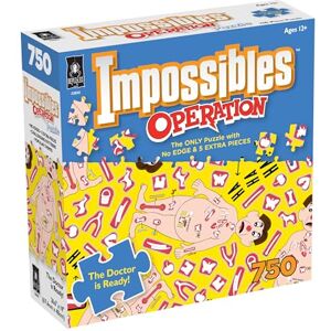Bepuzzled BePuzzle Impossibles Jigsaw Puzzle 750 Pieces-Operation Bepuzzled BePuzzle Impossibles Jigsaw Puzzle 750 Pieces-Operation