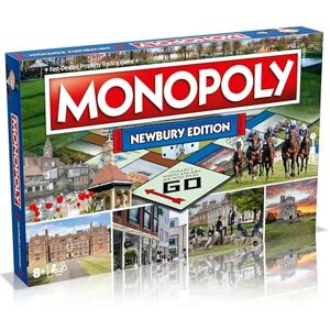 Winning Moves Newbury Monopoly Board Game, Tour around the board, buy, sell and trade your way to success, makes a great gift for ages 8 plus Winning Moves Newbury Monopoly Board Game, Tour around the board, buy, sell and trade your way to success, makes a great gift for ages 8 plus