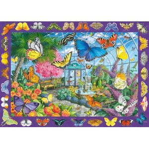 Ravensburger Butterfly Palace 500 Piece Large Format Jigsaw Puzzle – Colourful Butterflies & Flowers, Easy-to-Handle Pieces, Relaxing Adult Puzzle Ravensburger Butterfly Palace 500 Piece Large Format Jigsaw Puzzle – Colourful Butterflies & Flowers, Easy-to-Handle Pieces, Relaxing Adult Puzzle