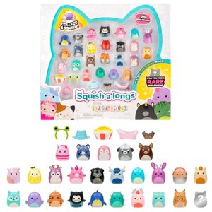Squish-a-longs Mini-Squish 25-Pack (Wave 5, Style 1) (25) 1" Mini-Squish, 5 Accessories, 1 Ring, * Collectors Guide Collect Trade & Play Squish-a-longs Mini-Squish 25-Pack (Wave 5, Style 1) (25) 1" Mini-Squish, 5 Accessories, 1 Ring, * Collectors Guide Collect Trade & Play