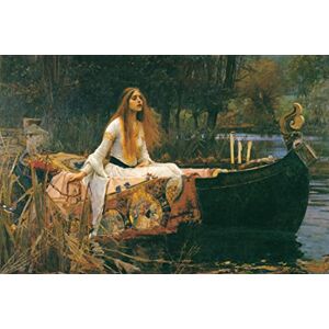 Robert Frederick 1000pc Jigsaw Puzzle: Lady of Shalott Antique Style, Rectangular, 750mm x 500mm Robert Frederick 1000pc Jigsaw Puzzle: Lady of Shalott Antique Style, Rectangular, 750mm x 500mm