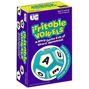 University Games Irritable Vowels, Blue University Games Irritable Vowels, Blue