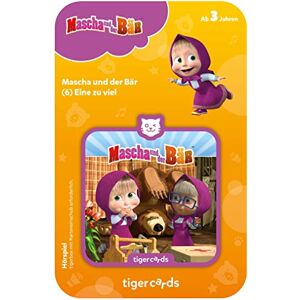 tigermedia tigercard Mascha and the Bear Follow 6 Eine zu Viel Fairytale Toddlers Gift Idea Tooth Fairy Tiger Box Audio Books Children's Music tigermedia tigercard Mascha and the Bear Follow 6 Eine zu Viel Fairytale Toddlers Gift Idea Tooth Fairy Tiger Box Audio Books Children's Music