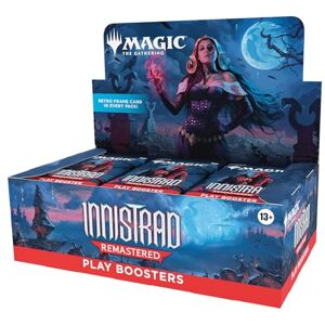 Magic: The Gathering Innistrad Remastered Play Booster Box 36 Packs (504 MTG Cards) Magic: The Gathering Innistrad Remastered Play Booster Box 36 Packs (504 MTG Cards)