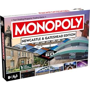 Winning Moves Newcastle & Gateshead Monopoly Regional Monopoly Board Game Winning Moves Newcastle & Gateshead Monopoly Regional Monopoly Board Game
