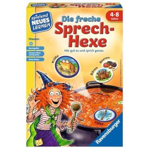 Ravensburger 24944 Die freche Sprech-Hexe Play and Learn for Children, Educational Game for Children from 4 Years, Playful Learning for 2-4 Players Birthday Gifts Ravensburger 24944 Die freche Sprech-Hexe Play and Learn for Children, Educational Game for Children from 4 Years, Playful Learning for 2-4 Players Birthday Gifts