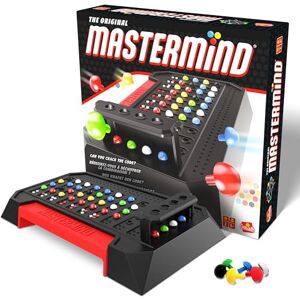Goliath GAMES Mastermind: The Original Can You Crack The Code? Classic Strategy Board Games For 2 Players Ages 8+, Black Goliath GAMES Mastermind: The Original Can You Crack The Code? Classic Strategy Board Games For 2 Players Ages 8+, Black