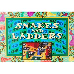 Ideal Snakes and Ladders: traditional board game Classic Board Games For 2-4 Players Ages 3+ Ideal Snakes and Ladders: traditional board game Classic Board Games For 2-4 Players Ages 3+