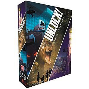 Asmodee Unlock! Exotic Adventures Escape Room Card Game Ages 10+ 1-6 Players 60 Minutes Playing Time Asmodee Unlock! Exotic Adventures Escape Room Card Game Ages 10+ 1-6 Players 60 Minutes Playing Time