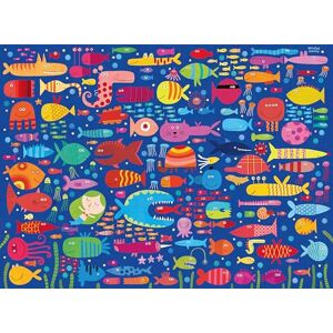 Ravensburger Funny Fish Friends 200 Piece Jigsaw Puzzle Extra Large Pieces for Kids Age 8+ Educational Ocean Puzzle Toy Premium Quality for Children Ravensburger Funny Fish Friends 200 Piece Jigsaw Puzzle Extra Large Pieces for Kids Age 8+ Educational Ocean Puzzle Toy Premium Quality for Children