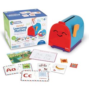 Learning Resources Alphabet Learning Mailbox, Alphabet Toys, Puzzle Game, Postbox Game, Educational Toys for 4+ Year Olds Learning Resources Alphabet Learning Mailbox, Alphabet Toys, Puzzle Game, Postbox Game, Educational Toys for 4+ Year Olds