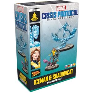 Asmodee Atomic Mass Games Marvel Crisis Protocol: Iceman & Shadowcat Miniatures Game Ages 14+ 2 Players 90 Minutes Playing Time Asmodee Atomic Mass Games Marvel Crisis Protocol: Iceman & Shadowcat Miniatures Game Ages 14+ 2 Players 90 Minutes Playing Time