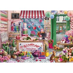 Ravensburger Blossoms Flower Shop 1000 Piece Jigsaw Puzzle Tetiana Bulba Artwork Cobblestone Road Collection No. 2 Premium Quality Adult Puzzle Relaxing Mindful Hobby Ravensburger Blossoms Flower Shop 1000 Piece Jigsaw Puzzle Tetiana Bulba Artwork Cobblestone Road Collection No. 2 Premium Quality Adult Puzzle Relaxing Mindful Hobby