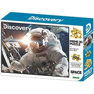 PRiME Discovery Astronaut 3D Lenticular Jigsaw Puzzle 61cm x 46cm 500 pcs Games & Puzzles Ages 6+ PRiME Discovery Astronaut 3D Lenticular Jigsaw Puzzle 61cm x 46cm 500 pcs Games & Puzzles Ages 6+