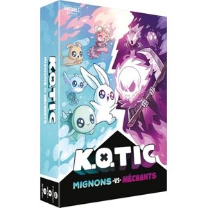 Asmodee TeeTurtle K.O.TIC Cute VS Villains Board Games Card Games for Ages 8+ 2 to 4 Players 30 to 60 Min French Version Asmodee TeeTurtle K.O.TIC Cute VS Villains Board Games Card Games for Ages 8+ 2 to 4 Players 30 to 60 Min French Version