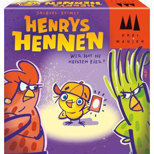 Schmidt Games 40897 Henry's Hens, Three Magicians Card Game, Children's Card Game Schmidt Games 40897 Henry's Hens, Three Magicians Card Game, Children's Card Game