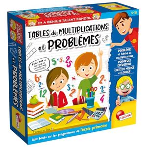 Liscianigiochi I'M A GENIUS TS MULTIPLICATIONS AND PROBLEMS TABLE An educational and fun trivia game in the form of a fairway for children aged 5 and up Liscianigiochi I'M A GENIUS TS MULTIPLICATIONS AND PROBLEMS TABLE An educational and fun trivia game in the form of a fairway for children aged 5 and up