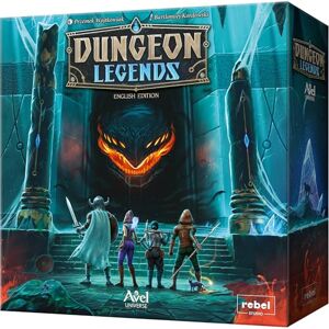 Asmodee Rebel Dungeon Legends Board Games Board Game Adventure Game from 10 years+ 1 to 4 Players 60 to 90 Min French Version Asmodee Rebel Dungeon Legends Board Games Board Game Adventure Game from 10 years+ 1 to 4 Players 60 to 90 Min French Version