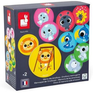 Janod Emotions Memory Game Memory Game Discovering Emotions Educational Game Develops Memory and Vocabulary Made in France Ages 2 + J02625 Janod Emotions Memory Game Memory Game Discovering Emotions Educational Game Develops Memory and Vocabulary Made in France Ages 2 + J02625