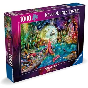 Ravensburger Mermaids Treasure 1000 piece Jigsaw Puzzle for Adults and Kids Age 12 and Up Ravensburger Mermaids Treasure 1000 piece Jigsaw Puzzle for Adults and Kids Age 12 and Up