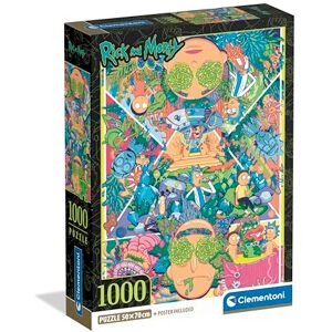 Clementoni PZL 1000 RICK&MORTY -2- COMPACT BOX 37511 Clementoni PZL 1000 RICK&MORTY -2- COMPACT BOX 37511