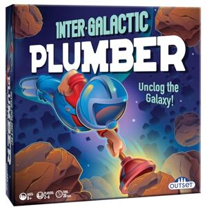 Outset Media Intergalactic Plumber Can You Unclog The Galaxy for 2 to 6 Players Ages 8 and up Outset Media Intergalactic Plumber Can You Unclog The Galaxy for 2 to 6 Players Ages 8 and up