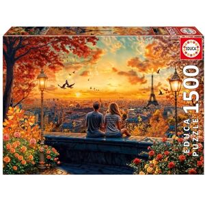 Educa 1500 Piece In Love in Paris Jigsaw Puzzle for Adults Romantic Theme France Relaxation Gift Ages 14+ (20569) Educa 1500 Piece In Love in Paris Jigsaw Puzzle for Adults Romantic Theme France Relaxation Gift Ages 14+ (20569)