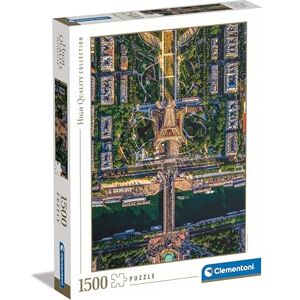 Clementoni Jigsaw Puzzle Collection Flying Over Paris 1500 Pieces Puzzle For Adults 14-99 Years, Gift For Men/Women, City, Paris, France, Made In Italy, 31708 Clementoni Jigsaw Puzzle Collection Flying Over Paris 1500 Pieces Puzzle For Adults 14-99 Years, Gift For Men/Women, City, Paris, France, Made In Italy, 31708