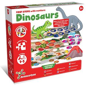 Science4you Dinosaur Puzzle Games with Numbers Dinosaurs & Number Games for Kids 3+ Years Science4you Dinosaur Puzzle Games with Numbers Dinosaurs & Number Games for Kids 3+ Years
